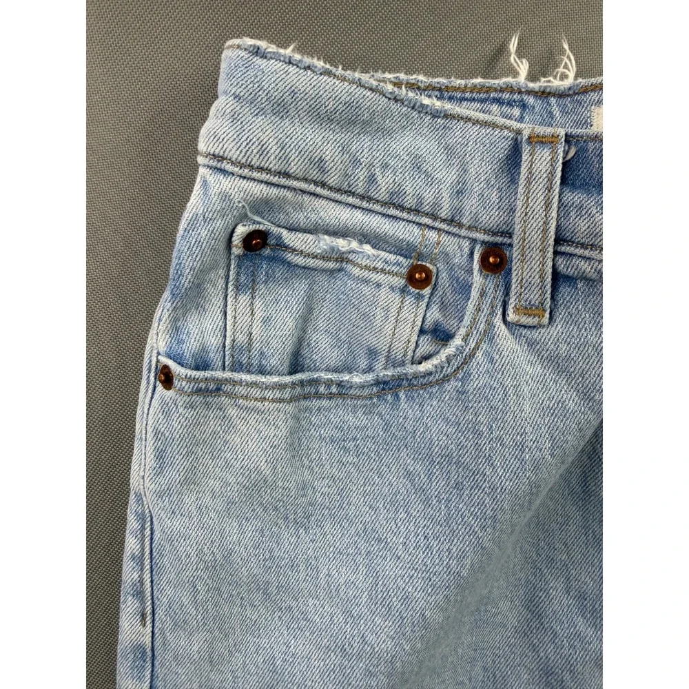 Abercrombie & Fitch The 90s Relaxed Jean Women's Light Wash High Rise 27x30
